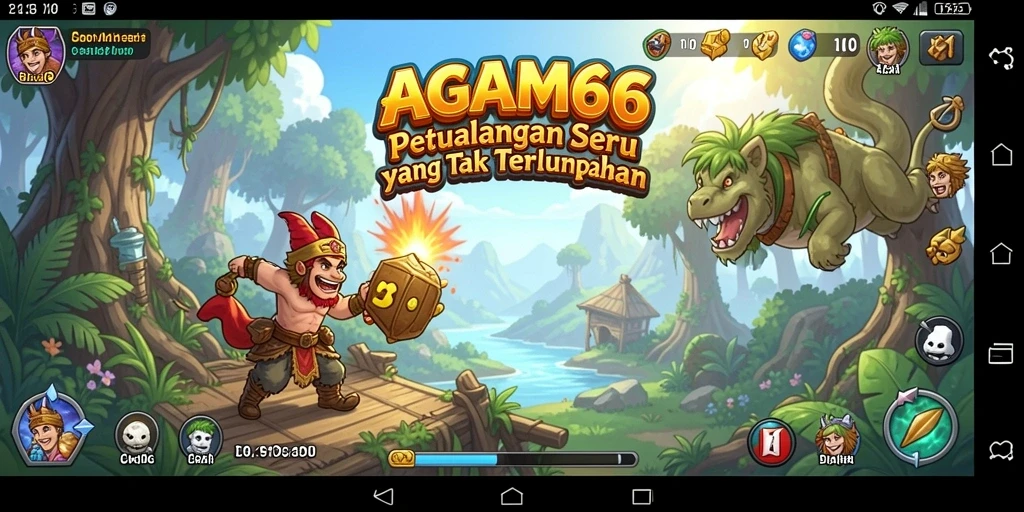 Tampilan gameplay AGAM66 yang mendebarkan dan penuh petualangan.