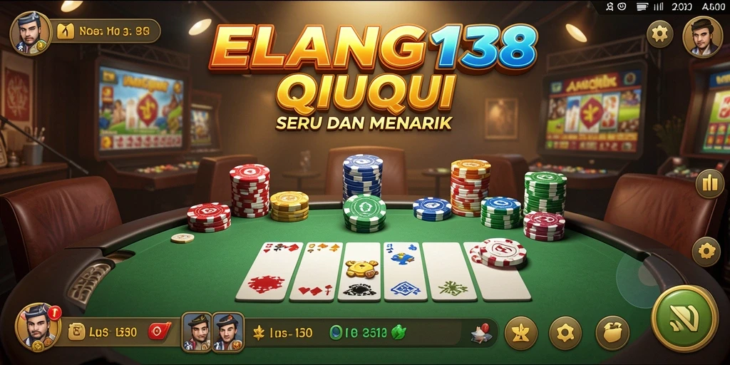 Screenshot gameplay QiuQiu ELANG138 yang menarik dan seru.