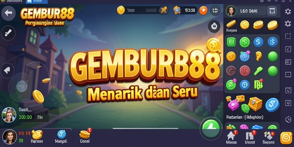 Screenshot utama GEMBUR88 menampilkan gameplay Idle yang mengasyikkan.