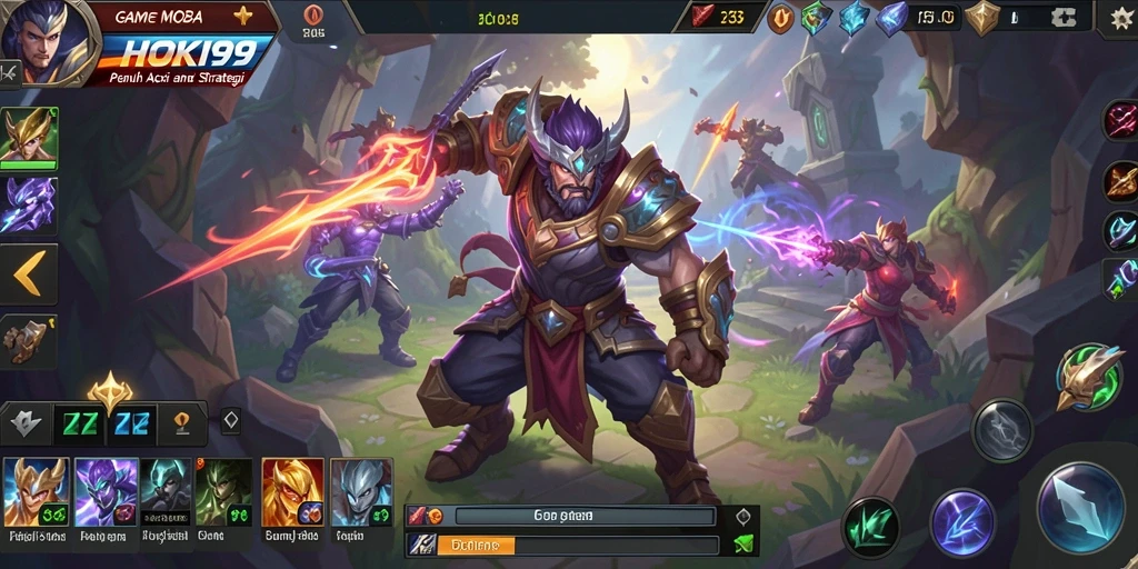 Tampilan gameplay HOKI99 yang seru dan mendebarkan.