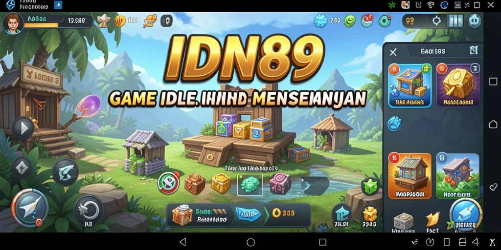 Gameplay IDN89 yang menarik dan penuh strategi Idle.