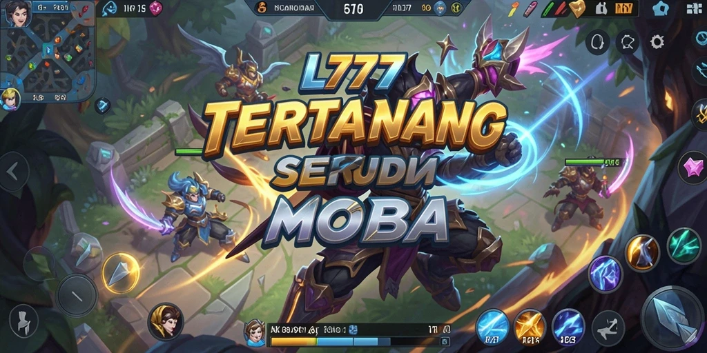 Tangkapan layar L777 yang menunjukkan aksi pertarungan tim intens.
